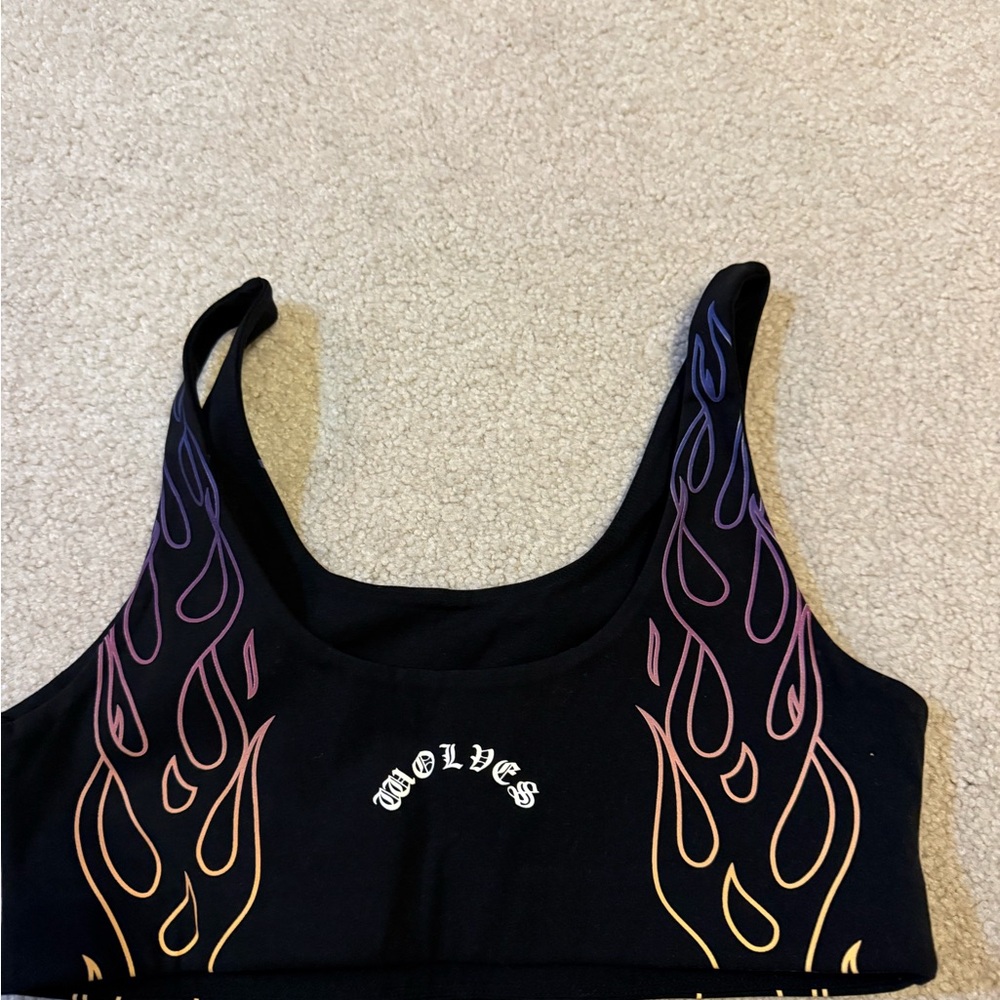 Darc Sport Black Flame Sports Bra